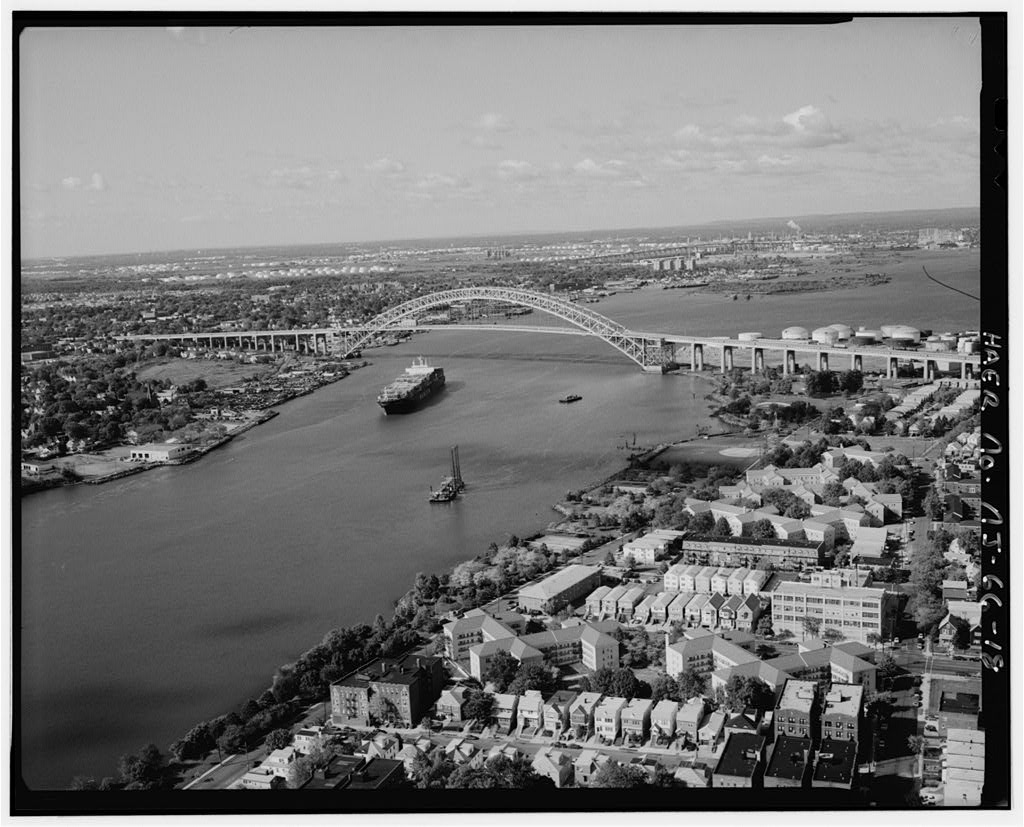 Bayonne Bridge before modification